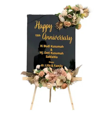 Papan Bunga Akrilik Lasiana