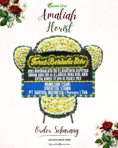 Papan Bunga Duka Lasiana
